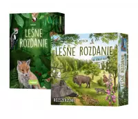 Ilustracja produktu Leśne rozdanie + Leśne rozdanie: Na skraju lasu